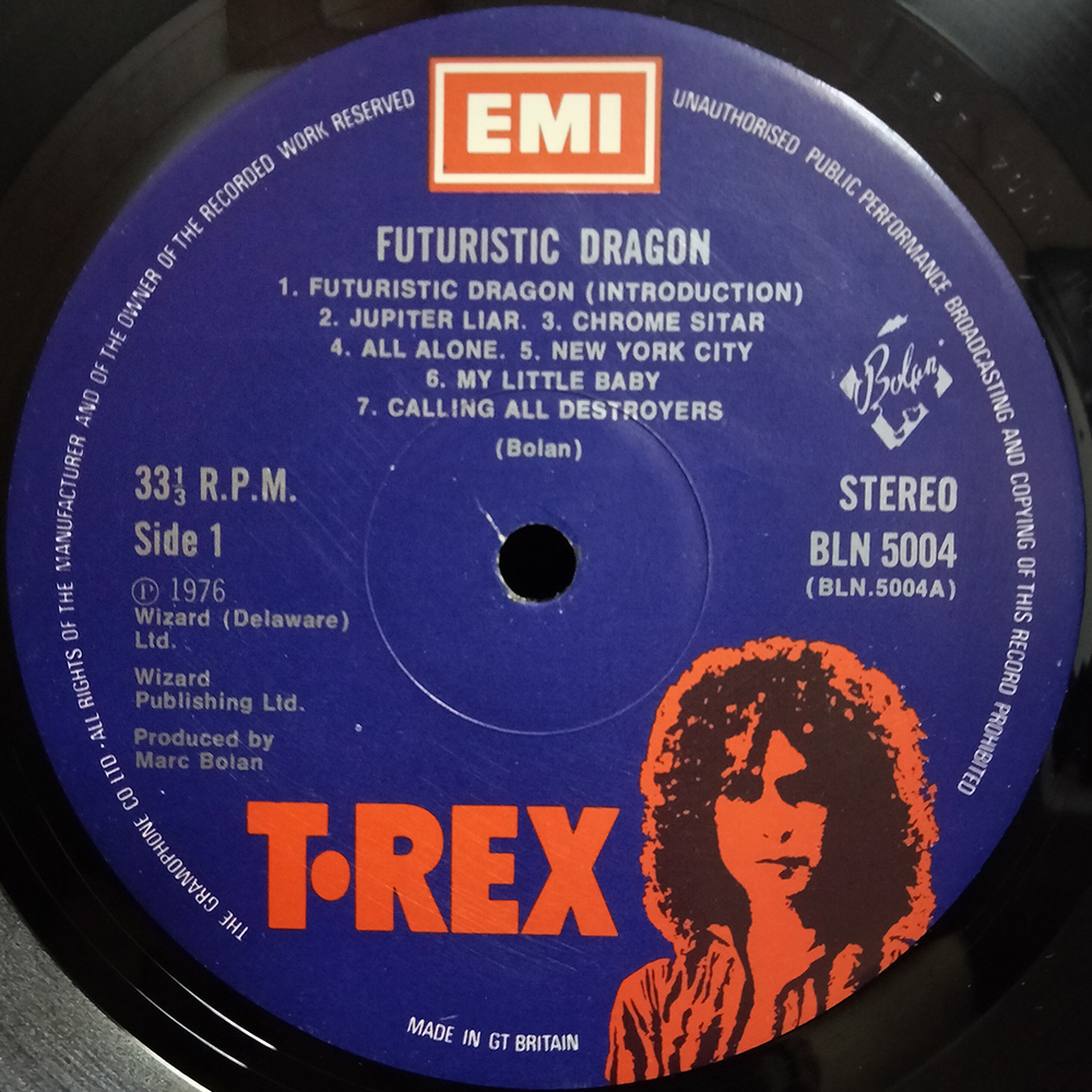 T. Rex / Futuristic Dragon (LP)