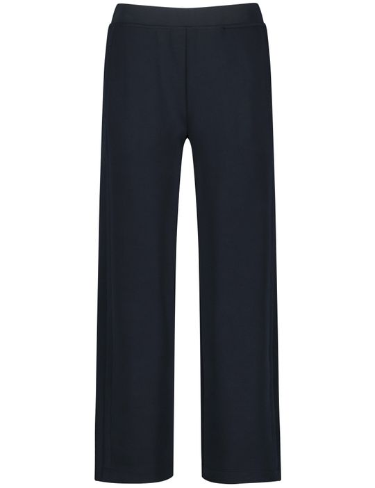 Прямые брюки из модала длиной 7/8