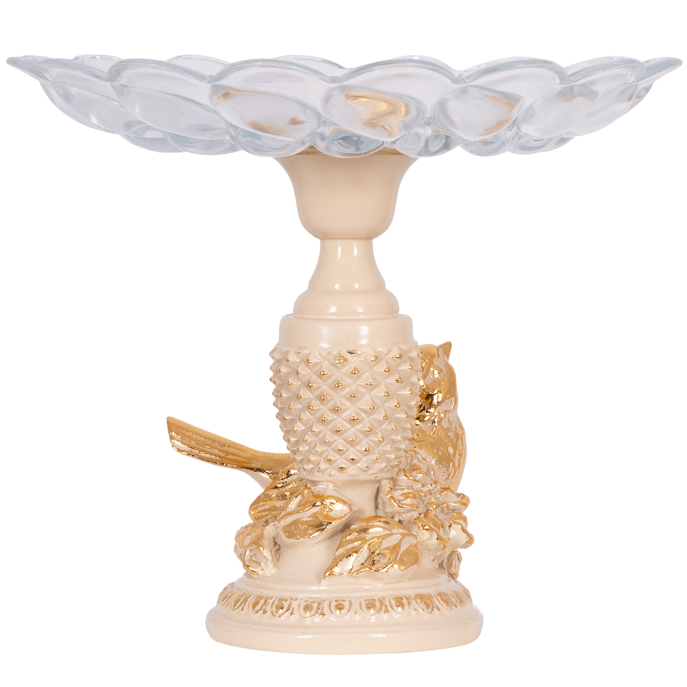 Фруктовница-конфетница Птичка Терра сонг Айвори