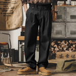 Jereno американские ретро брюки Porg мужские с завышенной талией. Неаполитанские повседневные брюки мужские прилив