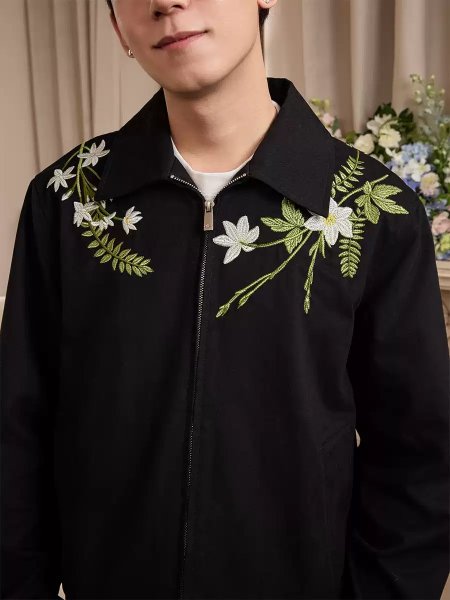 Куртка HARSHandCRUEL "Flowers" Zip Jacket