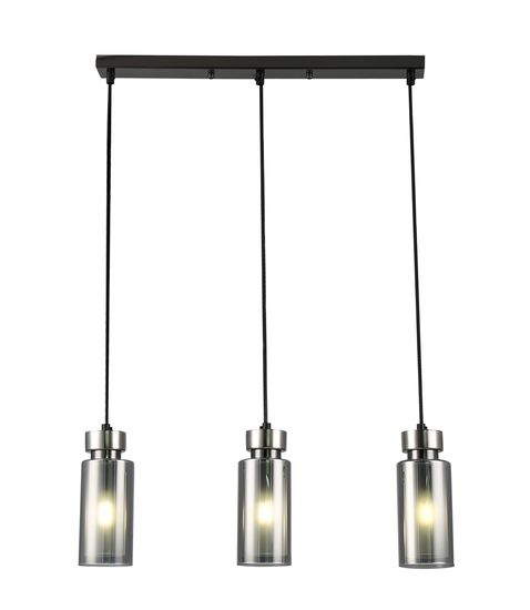 74338/3 PEARL BLACK+SAND NICKEL (4) Люстра (RL)