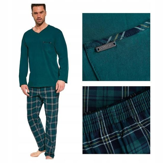 Пижама мужская с длинным рукавом и брюками Cornette 122/217