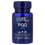 Life Extension, PQQ в капсулах, пирролохинолинхинон, 20 мг, 30 вегетарианских капсул