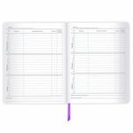 Дневник 1-11 класс 48 л., кожзам (гибкая), печать, фольга, BRAUBERG, "Тропики", 106173