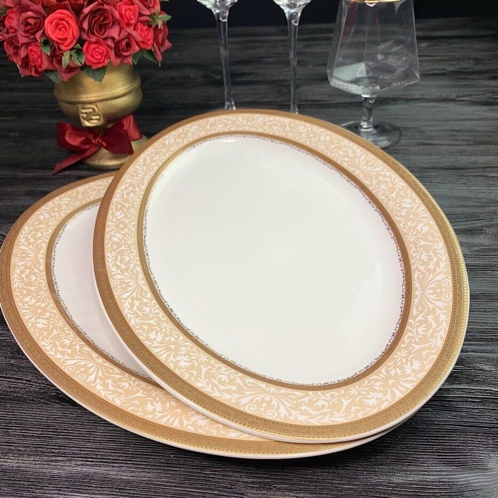 Lenardi 205-046 Набор из 2 овальных блюд 35,5см. ЭЛИЗАБЕТ в под.уп.(х12)