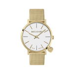 Часы Boccadamo Mya Gold White MY017 BW/G с минеральным стеклом
