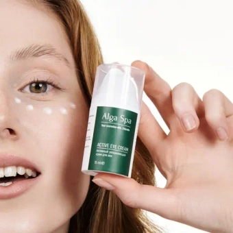 Крем Alga Spa для век активный увлажняющий «ACTIVE EYE CREAM», 15мл