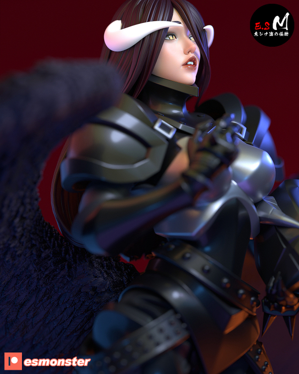 Альбедо Повелитель Рыцарь Фигурка