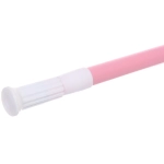 Карниз для ванной 140-260 см розовый