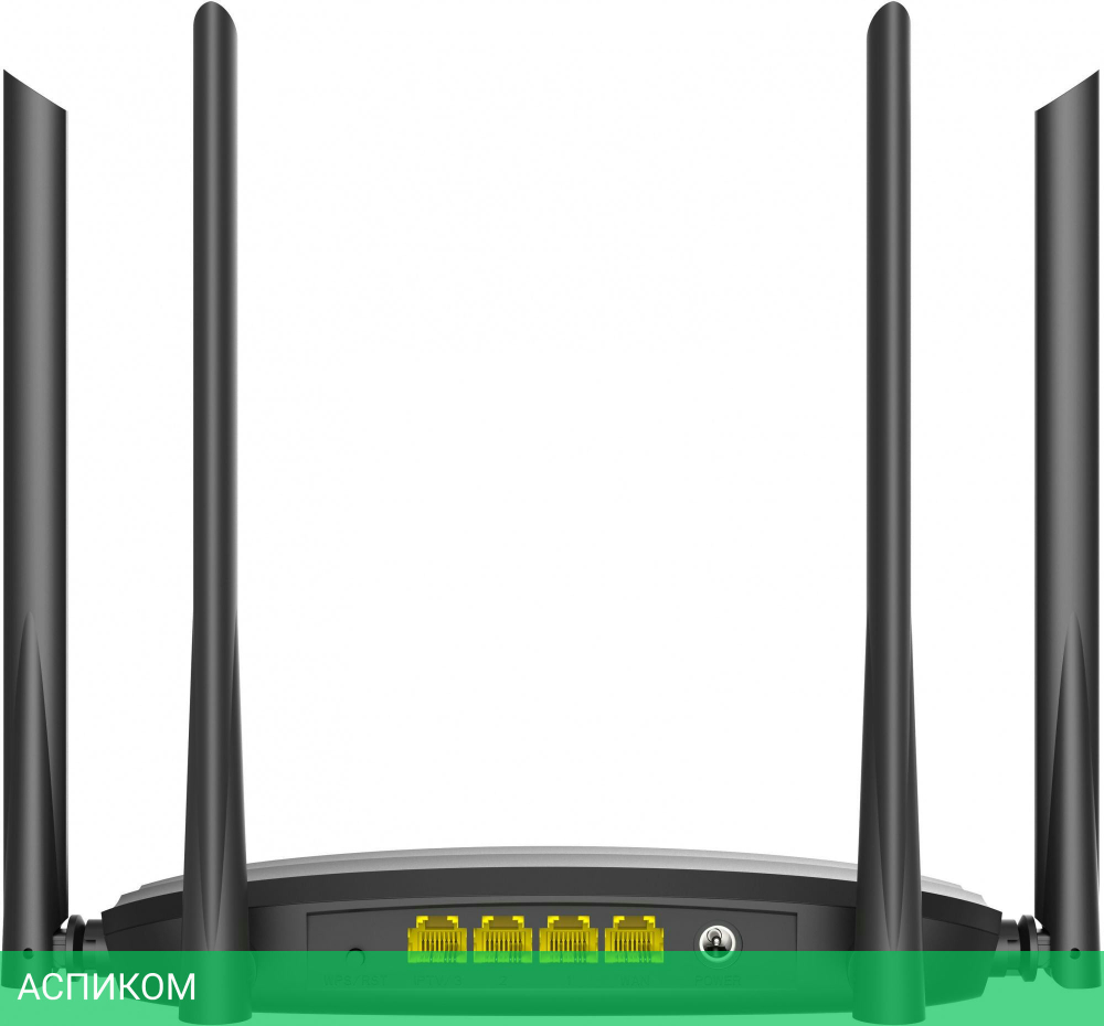 Роутер беспроводной Digma DWR-AC1201 черный
