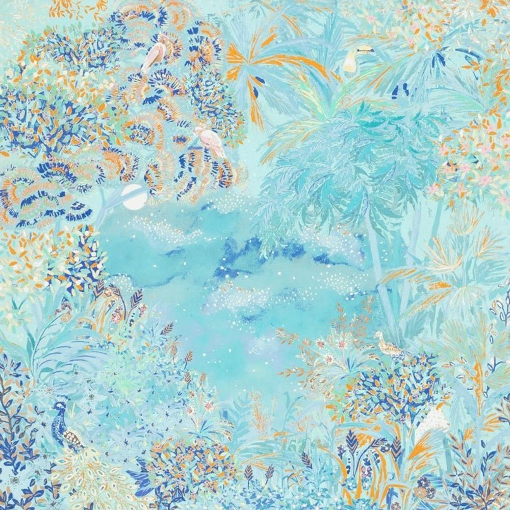 Платок 105х105 Petrusse Idylle Glacier