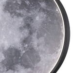 Настенно-потолочный светодиодный светильник 43Вт, 3136Лм, 3000-6500К, Ra>80,  металл/силикон, черный