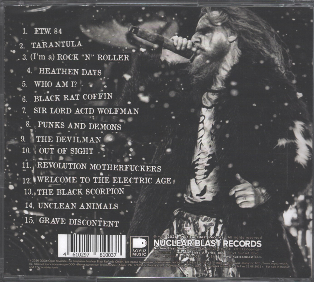 Rob Zombie / The Great Satan (RU)(CD)