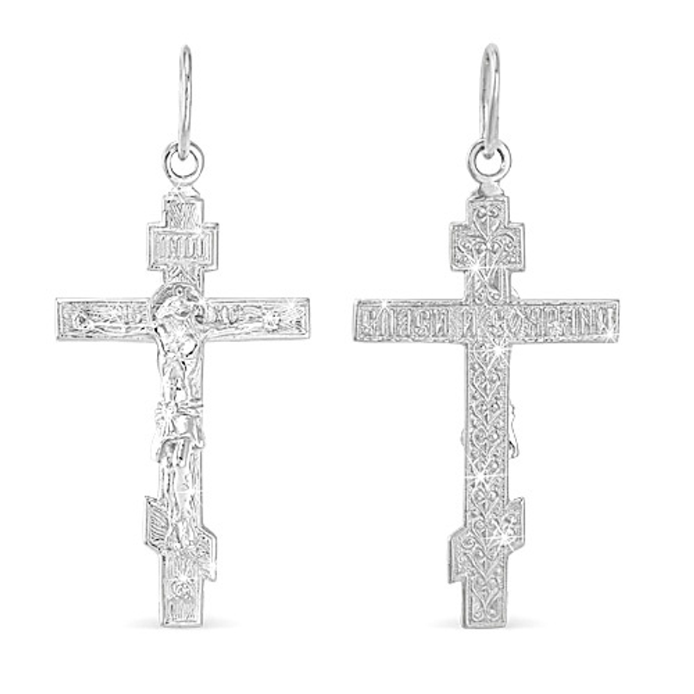 Крест из серебра 925 пробы