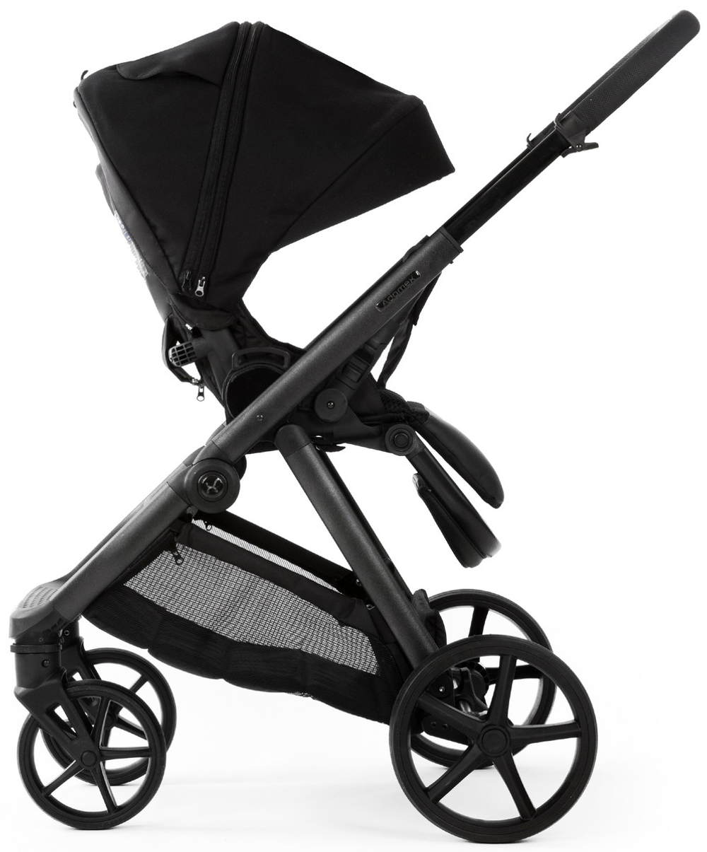 Детская коляска Adamex Sigma Natura 2 в 1 SI-11-CARBON (ЧЕРНЫЙ)