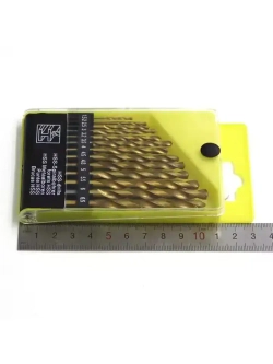 Сверла по металу 1,5 - 6,5 мм. Набор сверл HSS 13 шт.