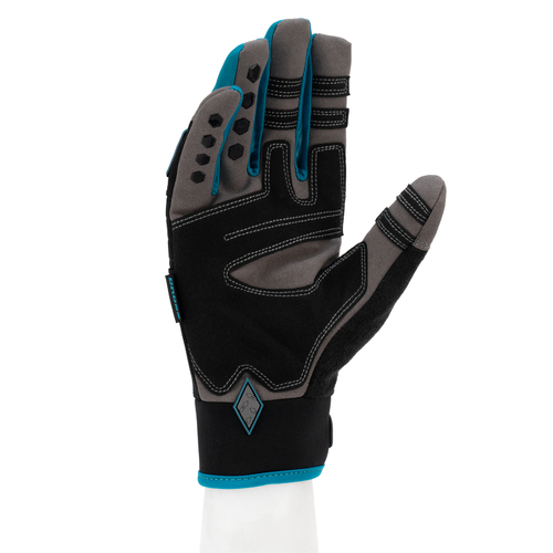 90324 Перчатки универсальные, усиленные, с защитными  накладками, DELUXE, размер M (8)// Gross