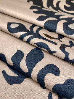 Простынь на резинке полисатин Simple House "Акант" 180x200 см