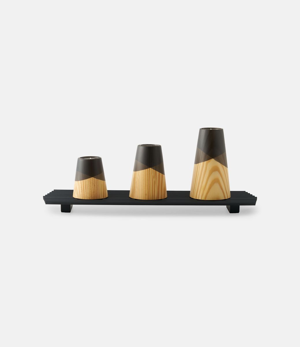 Woodendot Valle Black — набор подставок из стали