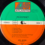 Passport ‎– Passport (Германия 1974г.)