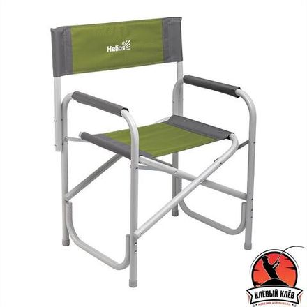 Кресло директорское серый/зеленый (T-HS-DC-95200-GG) Helios (пр-во Тонар) (0)