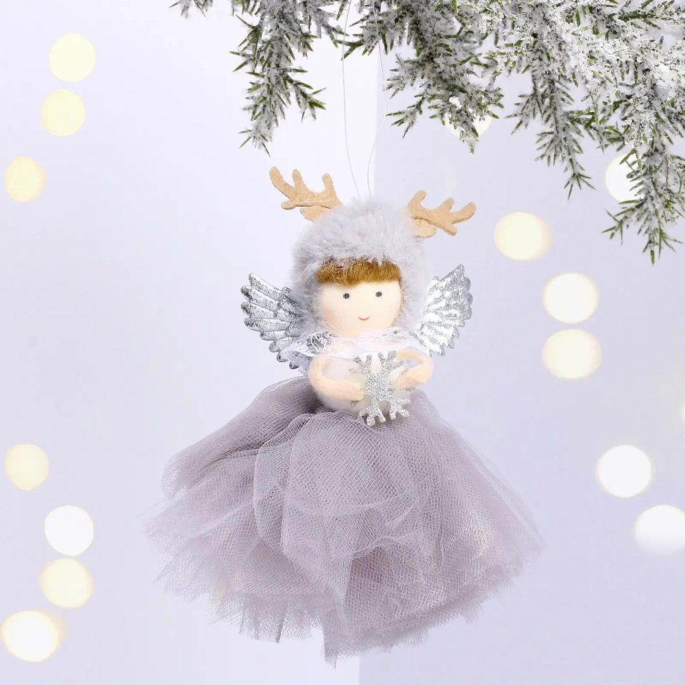 Подвеска «Фея из сказки» 14 см, графит