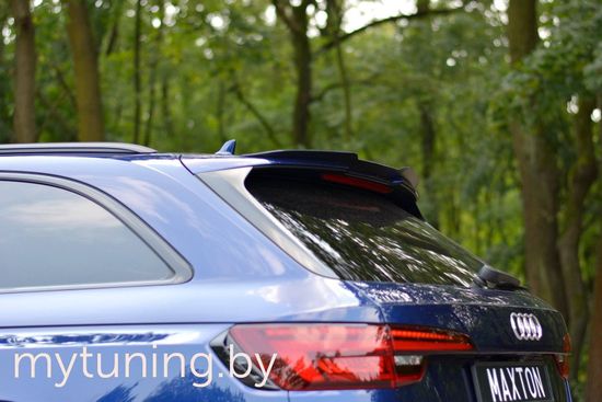 Сплиттер спойлера задней двери V.1 для AUDI RS4 B9 Avant (17-...)