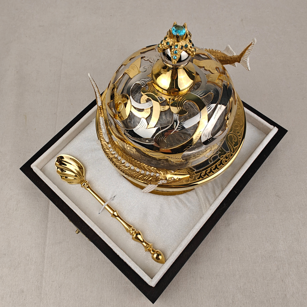 Икорница Морская звезда Златоуст от РТД "Золотой медведь"