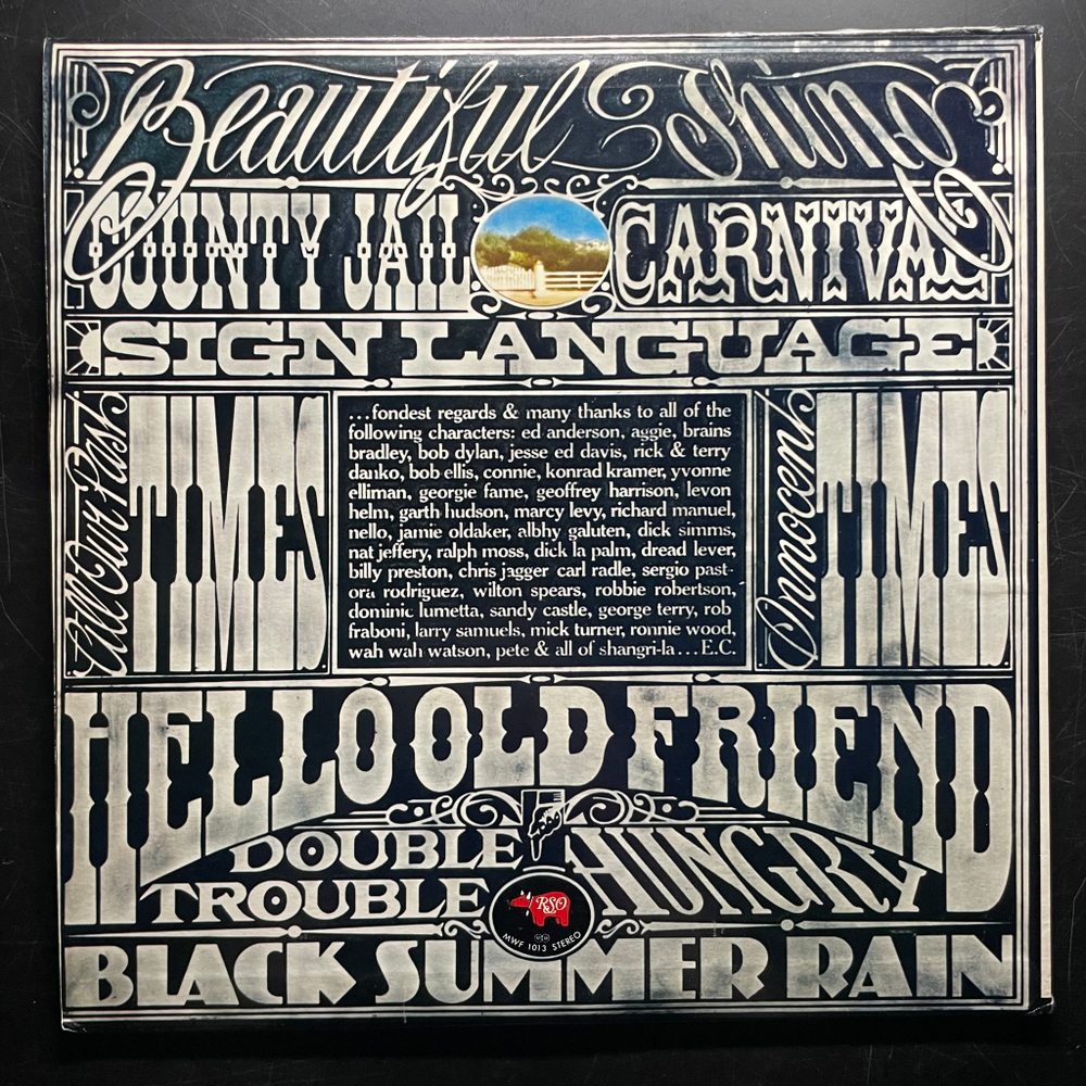 Eric Clapton ‎– No Reason To Cry (Япония 1976г.)