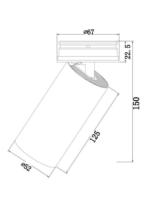 Потолочный светильник Maytoni Technical C057CL-L12B3K