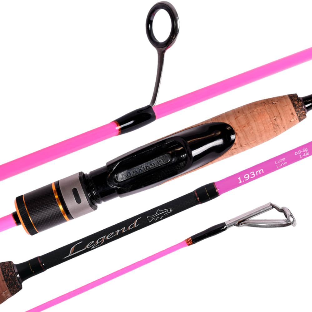Спиннинг Maximus LEGEND AREA PINK 642SUL 1,93m 0,8-5g