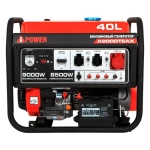 A-iPower A9000TEAX бензиновый генератор с блоком АВР 400В/25А (8 pin) New 20122/29109