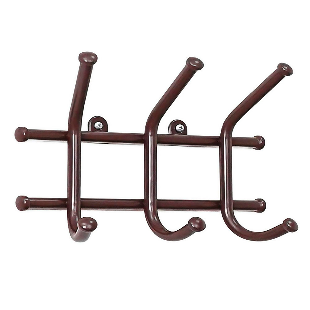 Вешалка "Норма 3" коричневая