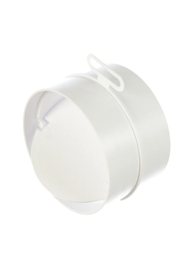 Соединитель для круглых каналов 10СКПО, d=100 мм с обратным клапаном