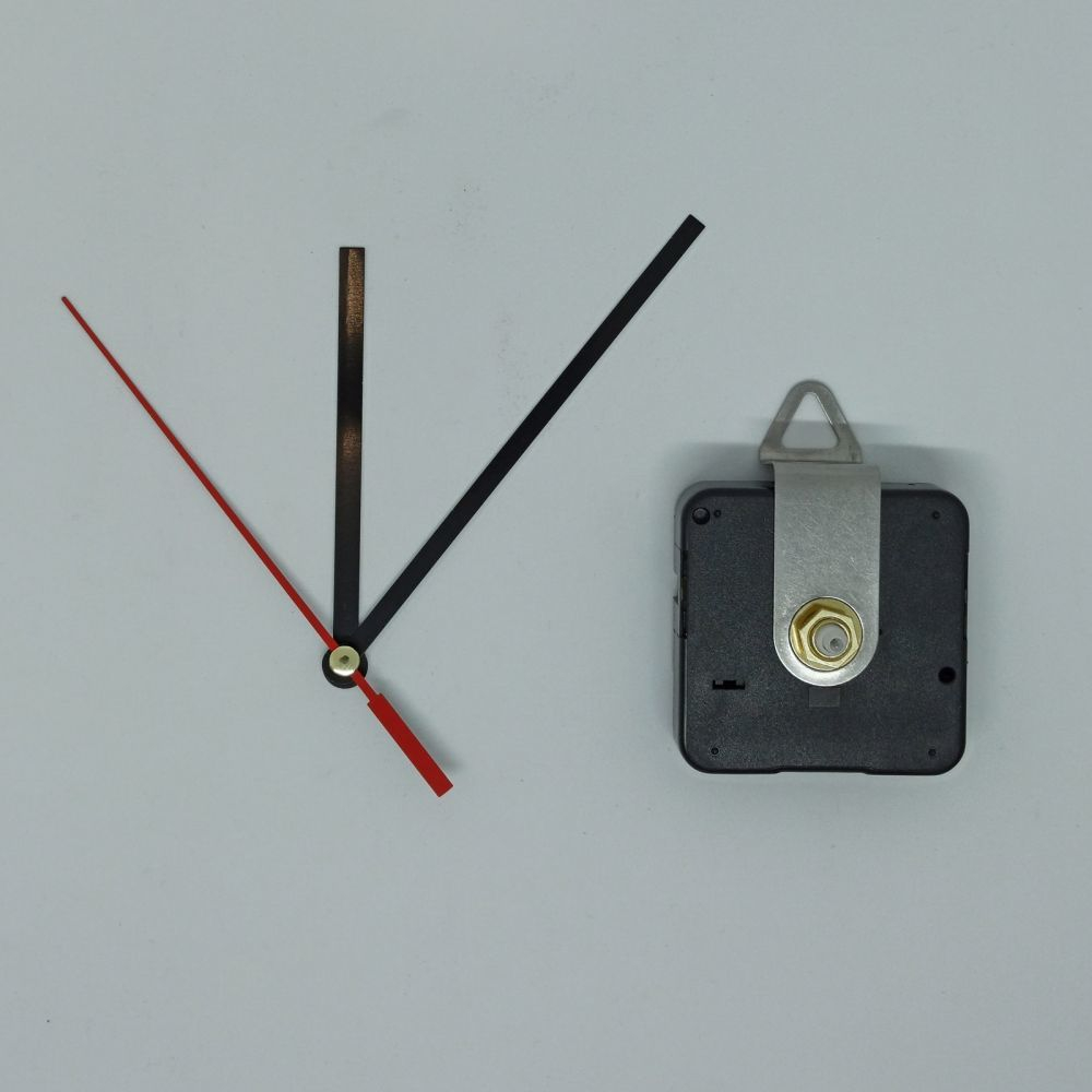`Часовой механизм, шток 16 мм, со стрелками №07