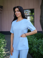 Блуза медицинская женская | Бл-385 либерти люкс