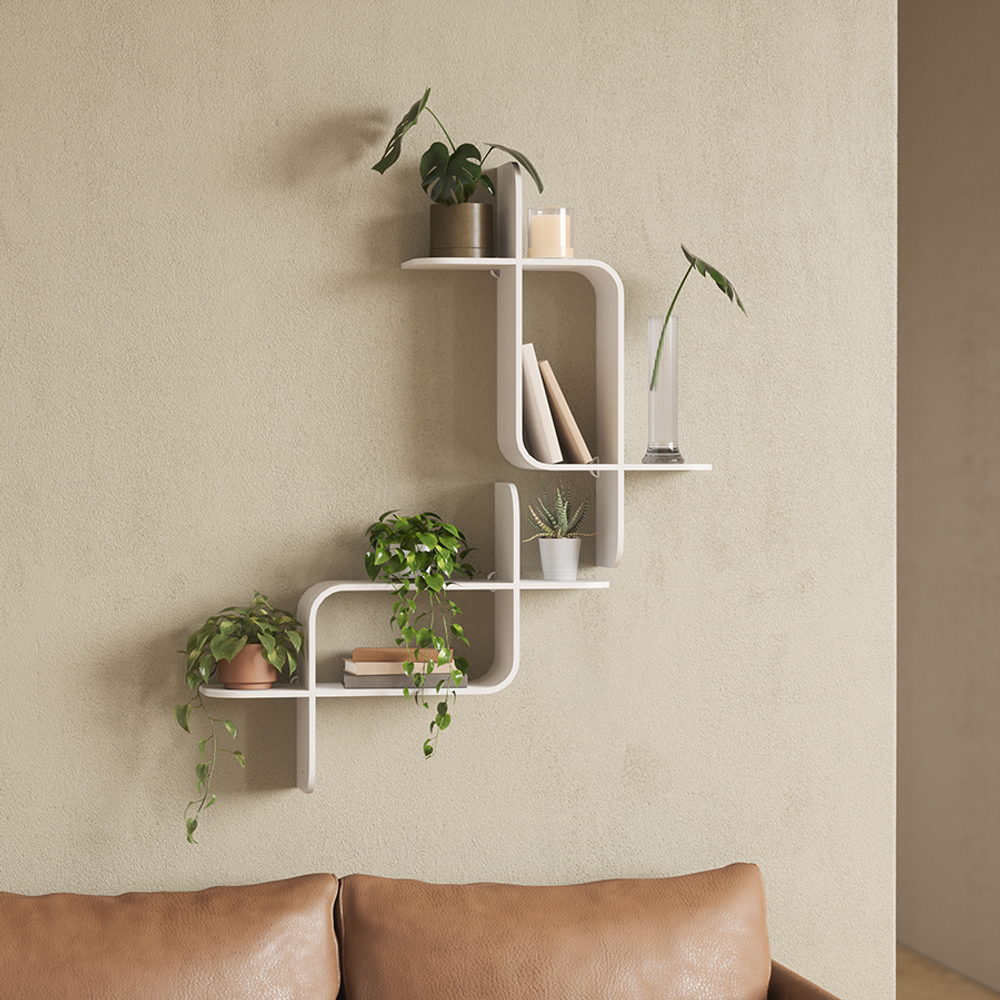 Полка настенная UMBRA Montage, белая