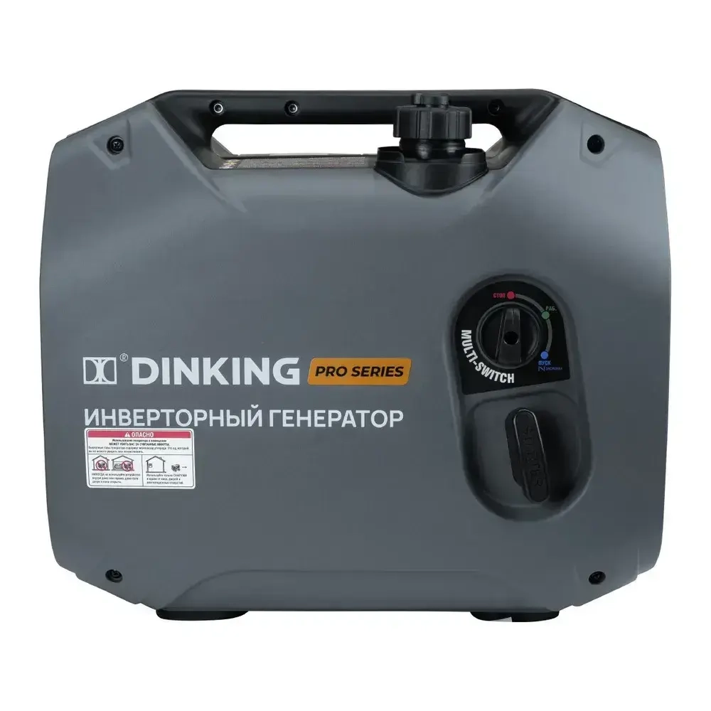 Генератор бензиновый инверторный Dinking DK3500iC (3.5кВт, 230В/50Гц, DK164F/P-2, бак 4л.)