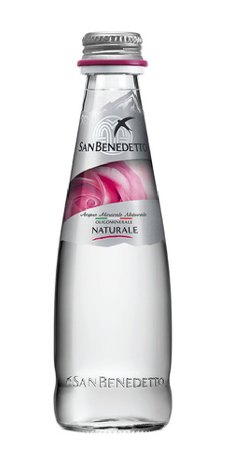 Минеральная вода San Benedeto 025 л, стекло,24 шт c газом