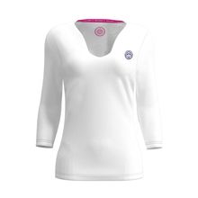 Футболка женская Crew с V-образным вырезом и рукавом 3/4