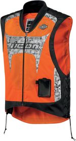 Мотожилет светоотражающий - ICON INTERCEPTOR REFLECTIVE VEST (оранжевый)