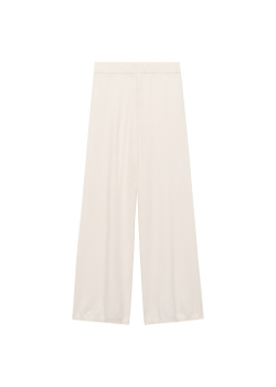 Брюки из тонкого трикотажа с широкими штанинами