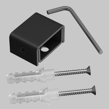 Фиксатор шинопровода TRA160H-B черный Accessories for tracks Elasity Maytoni