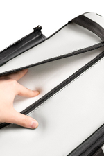 Накладки на банки комплект 116х25 Yachtman 300, 320, 340, 360 НДНД белый/черный