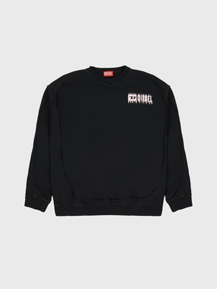 Свитшот Diesel S-BOXT-DBL FELPA Black