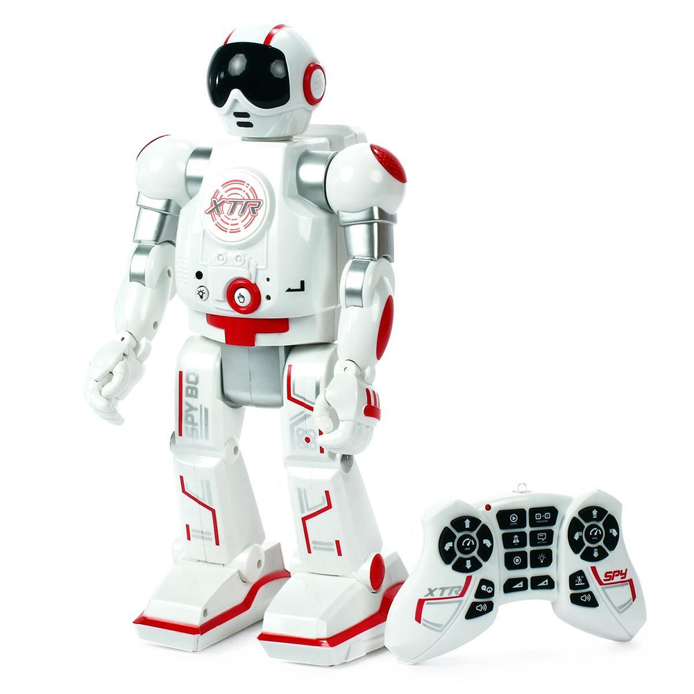 Робот XTREM BOTS Шпион. ИК управление, световые и звуковые эффекты 20 функций