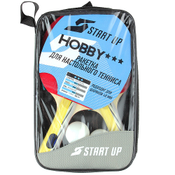 Набор для н/т (2 ракетки, 3 шар.) START UP BB06/1 star