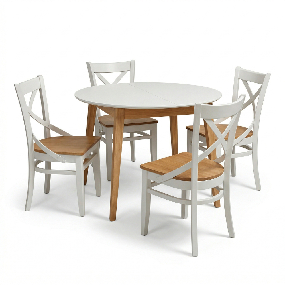 Обеденная группа "стол Арко + стулья Бревис"