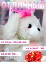 Мягкая игрушка собачка плюшевая 22 см